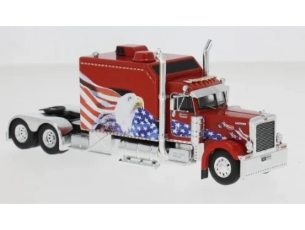 PETERBILT 379 CUSTOM 2002 ROUGE IXO 1/64°